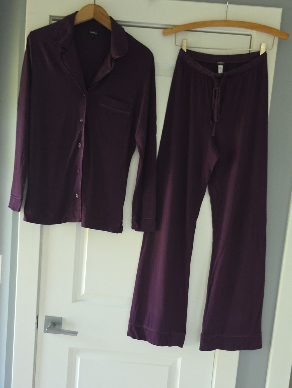 Cosabella Dark Plum Purple Pajama Set